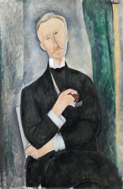 Roger Dutilleul door Amedeo Modigliani